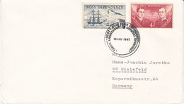 Ross Dependency 1967 Scott Base 10th Ann. Of Official Opening Cover Ca 20 Jan 1967 (52429) - Covers & Documents