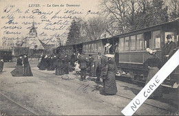 Eure Et Loire, Lèves, La Gare Des Tramways, Beau Plan - Lèves