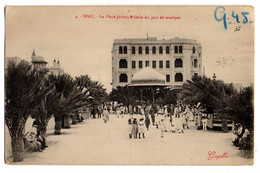 Tunisie  --SFAX -- 1918-- La Place Jérôme Fidelle Un Jour De Musique  ( Très Animée )..cachet--aminci Au Dos... à Saisir - Tunesien