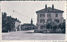 Yvonand VD, La Place Et Hôtel De La Gare (3989) - Yvonand