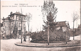 CPA - Viroflay - Quartier Du Louvre - La Place Jeanne-d'Arc - Viroflay