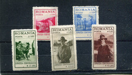 Roumanie 1931 Yt 422-426 * - Ungebraucht