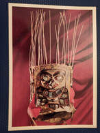 Old  Soviet Card - South Alaska - Shaman Mask - Folklore 1980 - Andere & Zonder Classificatie