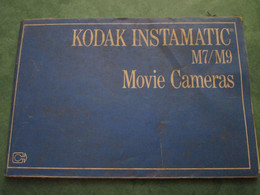 KODAK INSTAMATIC M7/M9 (60 Pages Multilangues) - Macchine Fotografiche