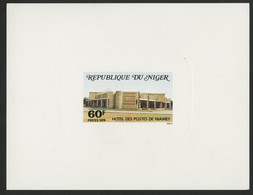 NIGER N° 447 EPREUVE DE LUXE 60 Fr "Hôtel Des Postes De Niamey". TB - Niger (1960-...)
