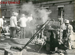 PHOTOGRAPHIE ANCIENNE : CHINA PEKIN PEKING BEIJING HOTEL SHIN CHIAO ACIERIE FOURNEAUX METIER 1958 - Chine