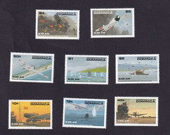 Dominica 1991 Attack On Pearl Harbor , World War II SCOTT No.1368-1375, I202106 - Dominica (1978-...)