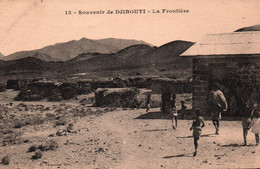 Souvenir De Djibouti - La Frontière - Edition Vorperian - Carte N° 15 Non Circulée - Dschibuti