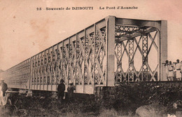 Souvenir De Djibouti - Le Pont D'Aouache - Edition Vorperian - Carte N° 25 Non Circulée - Gibuti