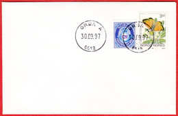 NORWAY -  6612 GRØA  A - 25 Mm Ø (Møre & Romsdal County) - Last Day/postoffice Closed On 1997.09.30 - Ortsausgaben