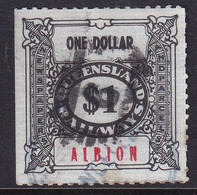 Queensland Railway Parcel Stamp $1 ALBION - Other & Unclassified