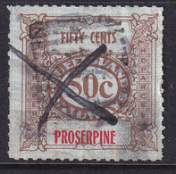 Queensland Railway Parcel Stamp 50c PROSPERINE - Other & Unclassified