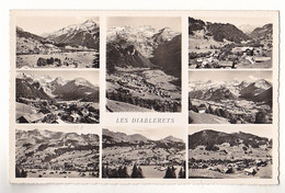 ORMONT DESSUS   STATION LES DIABLERETS  EN SUISSE  CARTE MULTIVUES - Ormont-Dessus 