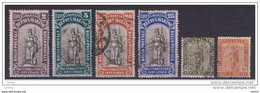 SAN  MARINO:  1918/22  VARI  -  6  VAL. US. -  SASS. 54//84 - Used Stamps