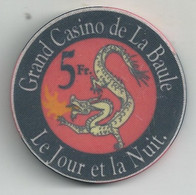 LA BAULE - Grand Casino - 5 Fr - TB/TTB - Casino