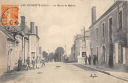 CPA 18 SAINTE THORETTE LA ROUTE DE MEHUN - Other & Unclassified