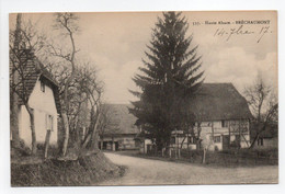 - CPA BRÉCHAUMONT (68) - Entrée Du Village 1917 - Edition Chadourne 537 - - Sonstige & Ohne Zuordnung