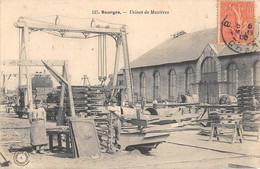 CPA 18 BOURGES USINES DE MAZIERES - Bourges