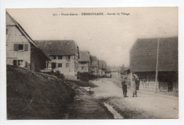 - CPA UEBERSTRASSE (Ueberstrass / 68) - Entrée Du Village 1917 - Edition Chadourne 951 - - Autres & Non Classés