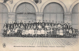 CPA 18 HARMONIE SOCIALE DE BOURGES ECOLE DE MUSIQUE - Bourges