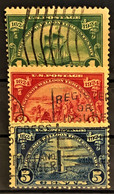USA 1924- Canceled - Sc# 614-616 - Usati
