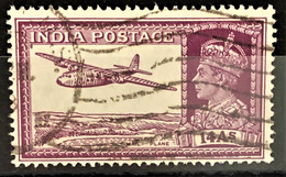 INDIA 1937/40 - Canceled - Sc# 161A - 1936-47 Koning George VI