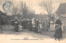 CPA 18 LA PROCESSION DE NEUVY SUR BARANGEON (cpa Rare - Other & Unclassified