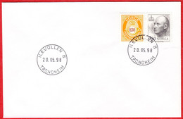 NORWAY -  TRONDHEIM/ILEVOLLEN 8 (Trøndelag County) - Last Day/postoffice Closed On 1998.05.20 - Local Post Stamps