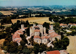 Larressingle * Vue Aérienne Sur La Ville Fortifée Et Le Château - Autres & Non Classés