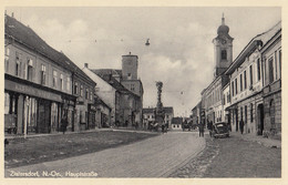 AK - NÖ - Zistersdorf (Gänserndorf) - Strassenansicht Mit Altem Kaufhaus Nemetz- 1928 - Gänserndorf