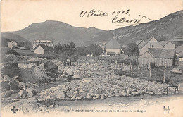 Le Mont Dore           63        Jonction De La Dore Et La Dogne           (voir Scan) - Le Mont Dore