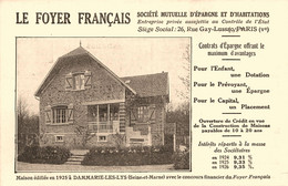 Dammarie Les Lys * Villa Maison De 1925 LE FOYER FRANCAIS Entreprise Privée 26 Rue Gay Lussac Paris 5ème - Dammarie Les Lys