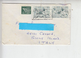 IRLANDA  1994  - Lettera Per Italia - Unificato 309 - Sport - Rugby - Storia Postale