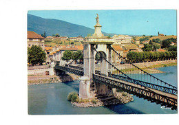 Cpm - [01] Ain > Seyssel - Le Pont - Statue  - 1976 -  Cim  E01...0348 - Seyssel