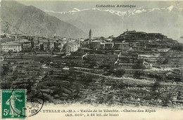 Utelle * Vue Sur Le Village * Vallée De La Vésubie * Chaîne Des Alpes - Andere & Zonder Classificatie