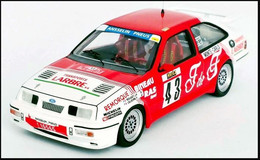 Ford Sierra RS Cosworth - J.P. Rouget/F. Lelievre - Rallye Monte-carlo 1988 #43 - Troféu - Trofeu