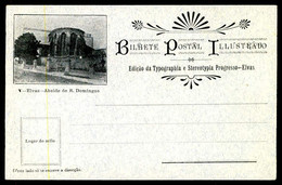 ELVAS - Abside De S. Domingos.( Ed. Da Typographia E Stereotypia Progresso Nº V) Carte Postale - Portalegre