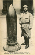 Militaria * Musée De L'armée * Obus De 420 Mm Pesant 956 Kilos * Militaire Guerre War Armement - Materiale