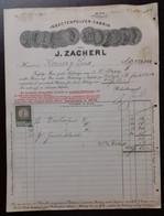 Insect Powder Factory - Insectenpulver-Fabrik Von J. Zacherl, Wien 1894. - Other & Unclassified