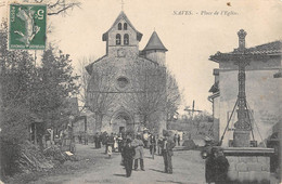 CPA 19 NAVES PLACE DE L'EGLISE - Andere & Zonder Classificatie