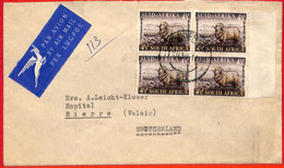 Aa3203 - SOUTH AFRICA - POSTAL HISTORY - AIRMAIL COVER To SWITZERLAND 1959 Sheep RAM - Farm