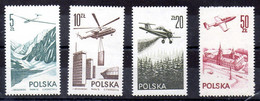 Polonia Series Aéreo Nº Yvert 55/56+57+58 ** - Nuevos