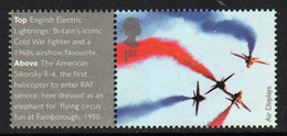 Great Britain 2008 Single 1st Smiler Sheet Commemorative Stamp With Labels From The Air Display Set In Unmounted Mint. - Personalisierte Briefmarken