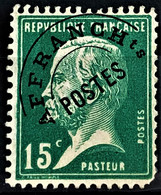 FRANCE 1922/47 - MLH - YT 65 - Préoblitéré 15c - 1893-1947