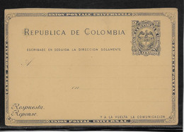 Colombie - Entiers Postaux - Colombia