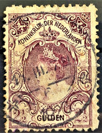 NETHERLANDS 1899 - Canceled - Sc# 84 - Usados
