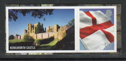 Great Britain 2009 Single Smiler Stamp Celebrating Castles Of England In Unmounted Mint. - Timbres Personnalisés