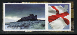 Great Britain 2009 Single Smiler Stamp Celebrating Castles Of England In Unmounted Mint. - Persoonlijke Postzegels