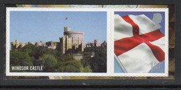Great Britain 2009 Single Smiler Stamp Celebrating Castles Of England In Unmounted Mint. - Timbres Personnalisés