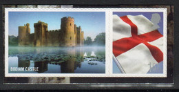 Great Britain 2009 Single Smiler Stamp Celebrating Castles Of England In Unmounted Mint. - Personalisierte Briefmarken